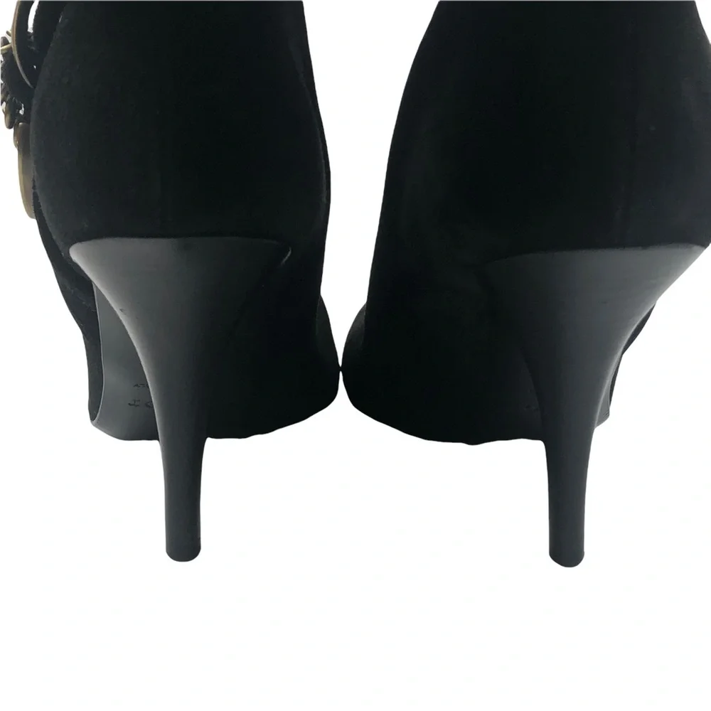 Dior Suede Tall Boots Black Leather US 39 - Picture 9 of 16